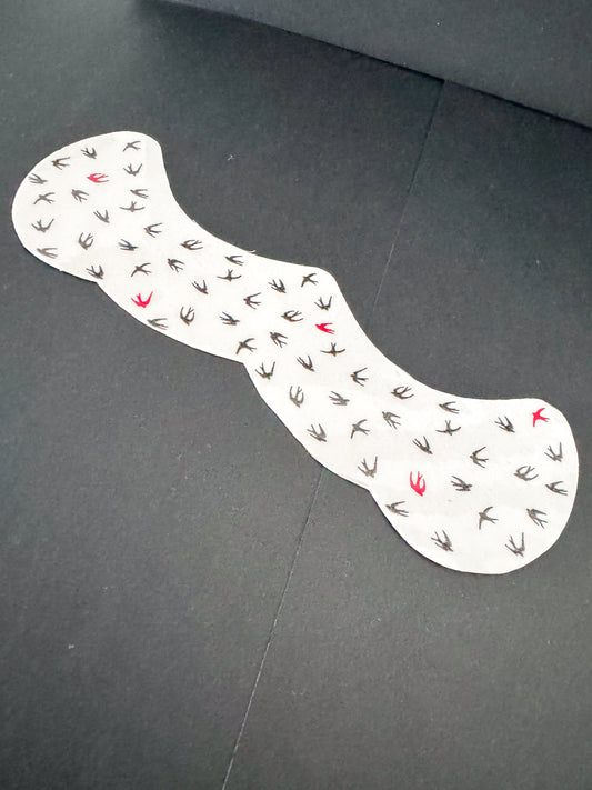 Goner Birds Freckle Temporary Tattoos