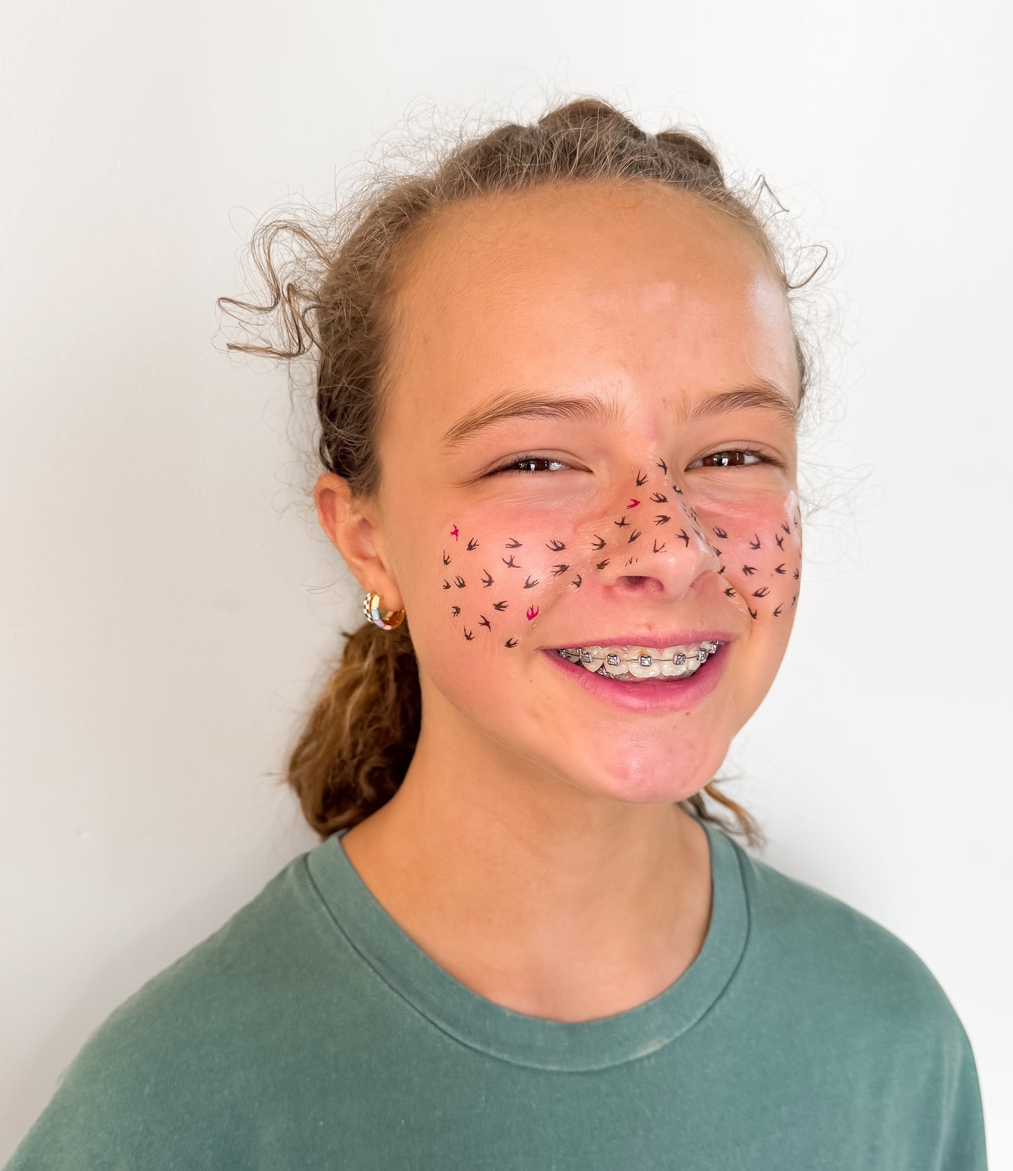 Goner Birds Freckle Temporary Tattoos